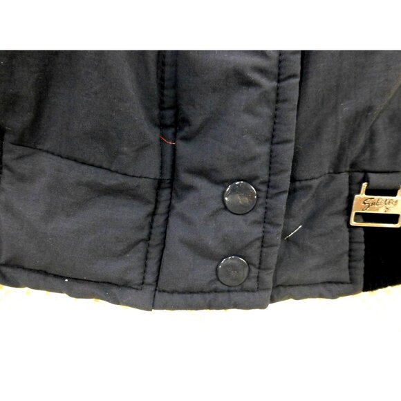 VTG Subili Retro Color Block Puffer Winter Jacket Windbreaker Size 12 - Picture 13 of 16